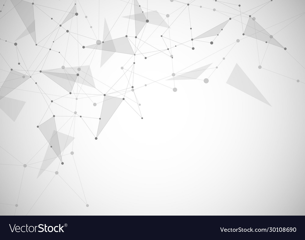 Abstract connecting dots and lines connection vector image Abstract connecting dots and lines connection