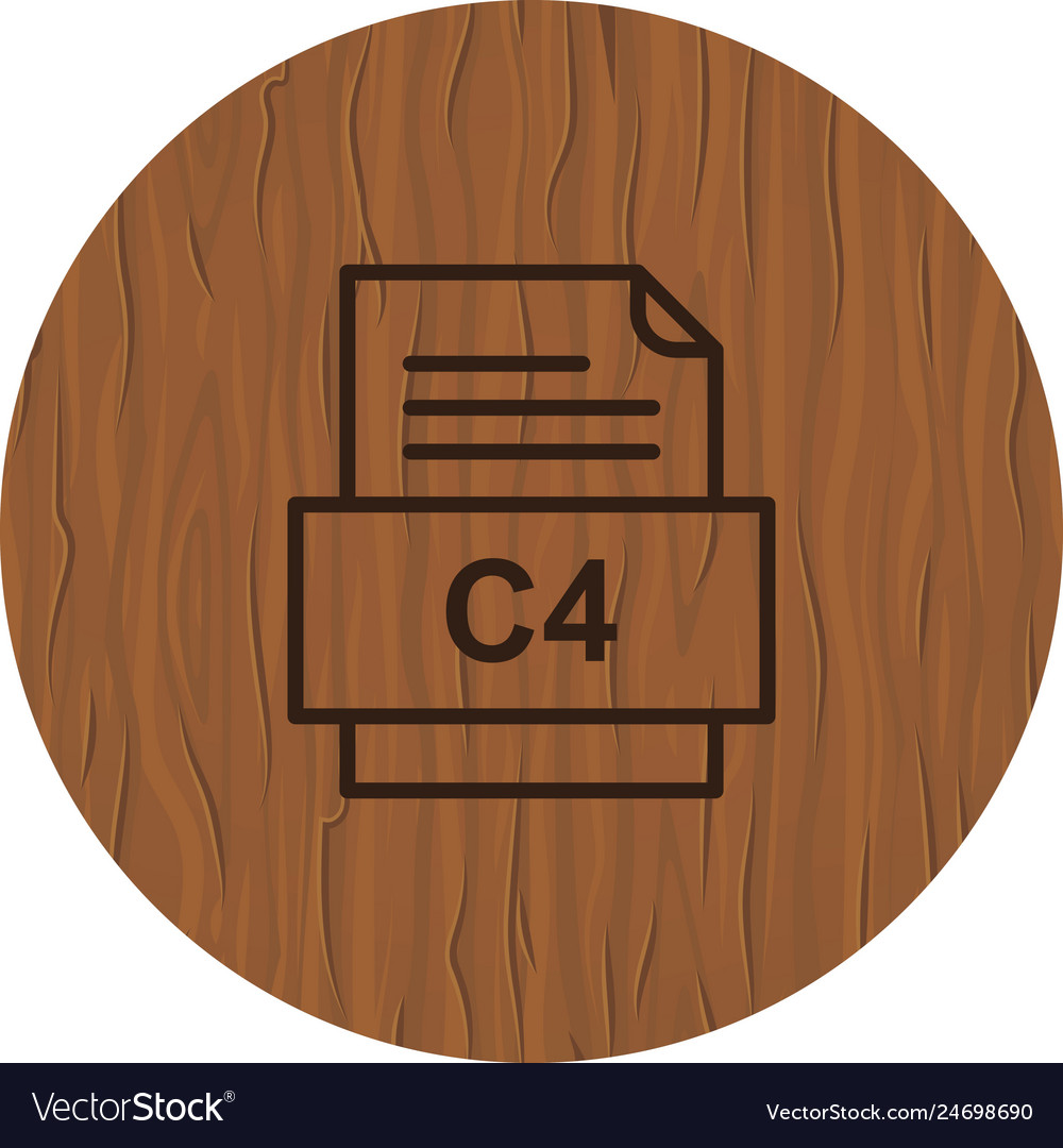 C4 file document icon
