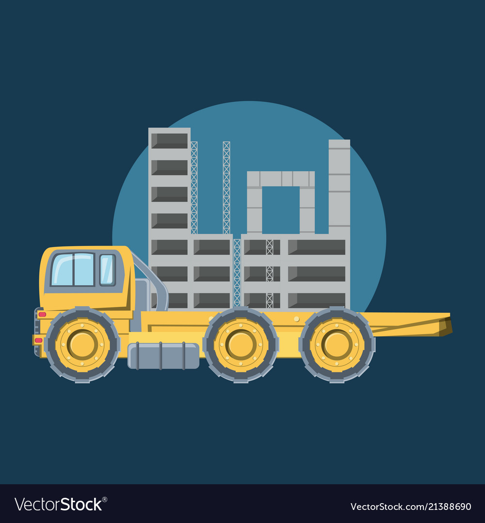 Construction trucks design