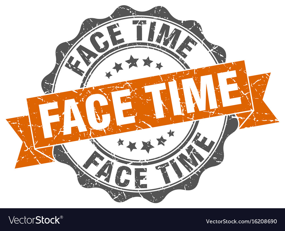 Face time stamp sign seal