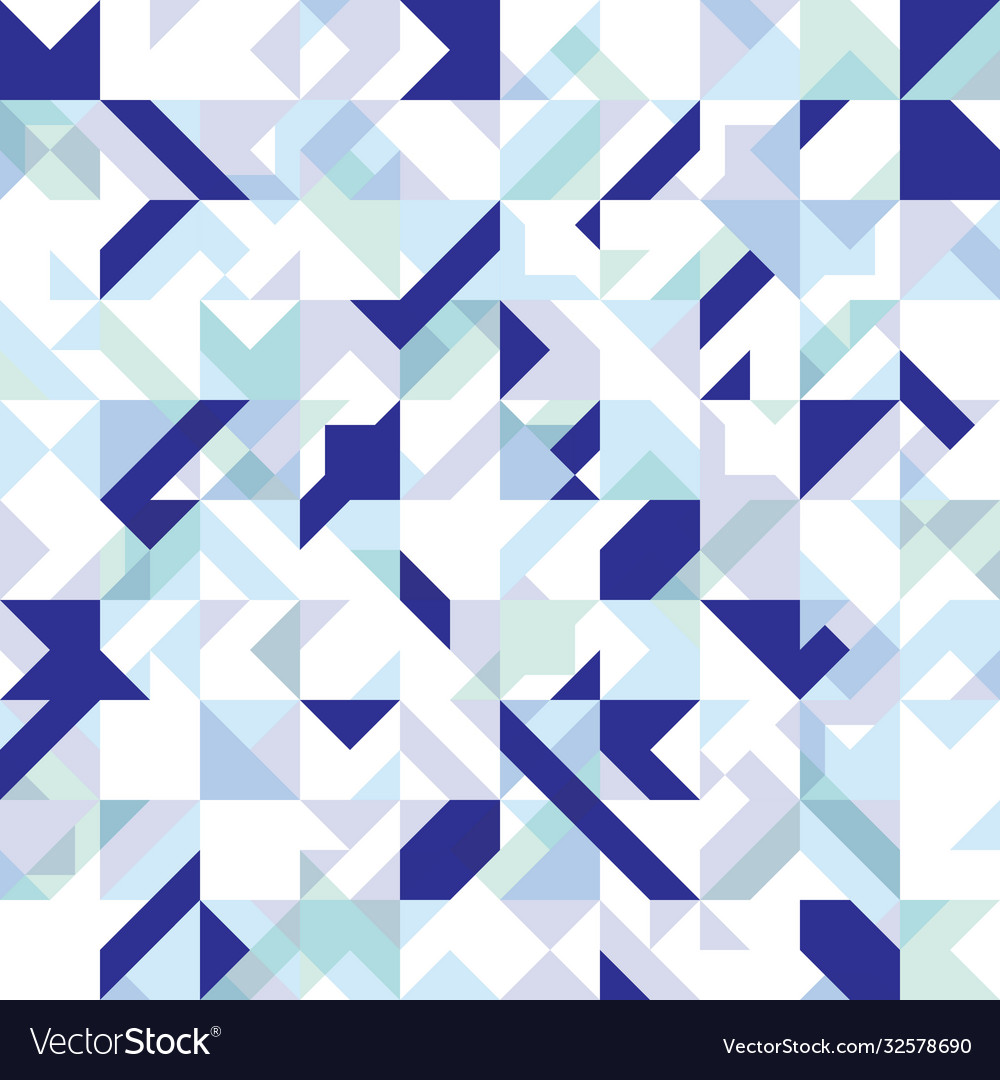 Intricate geometrical seamless pattern design Vector Image