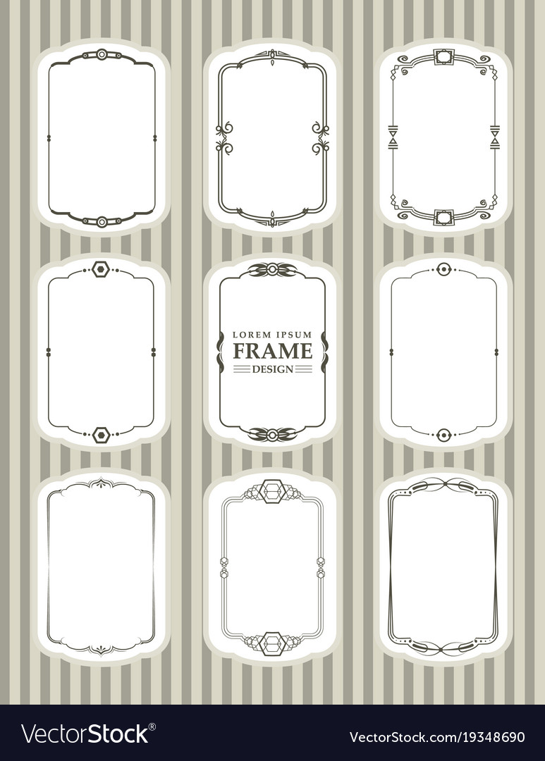 Ornate Frame & Border Collection