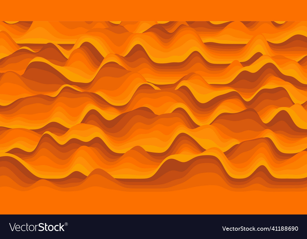 Retro orange stripes distorted backdrop