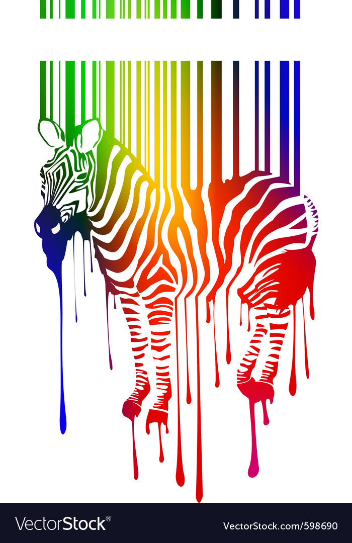 Zebra silhouette