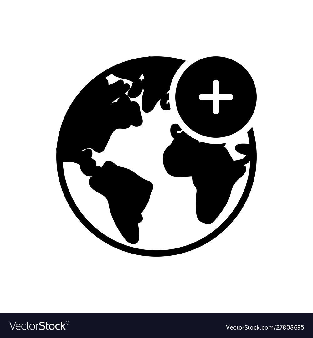 Earth globe Royalty Free Vector Image - VectorStock