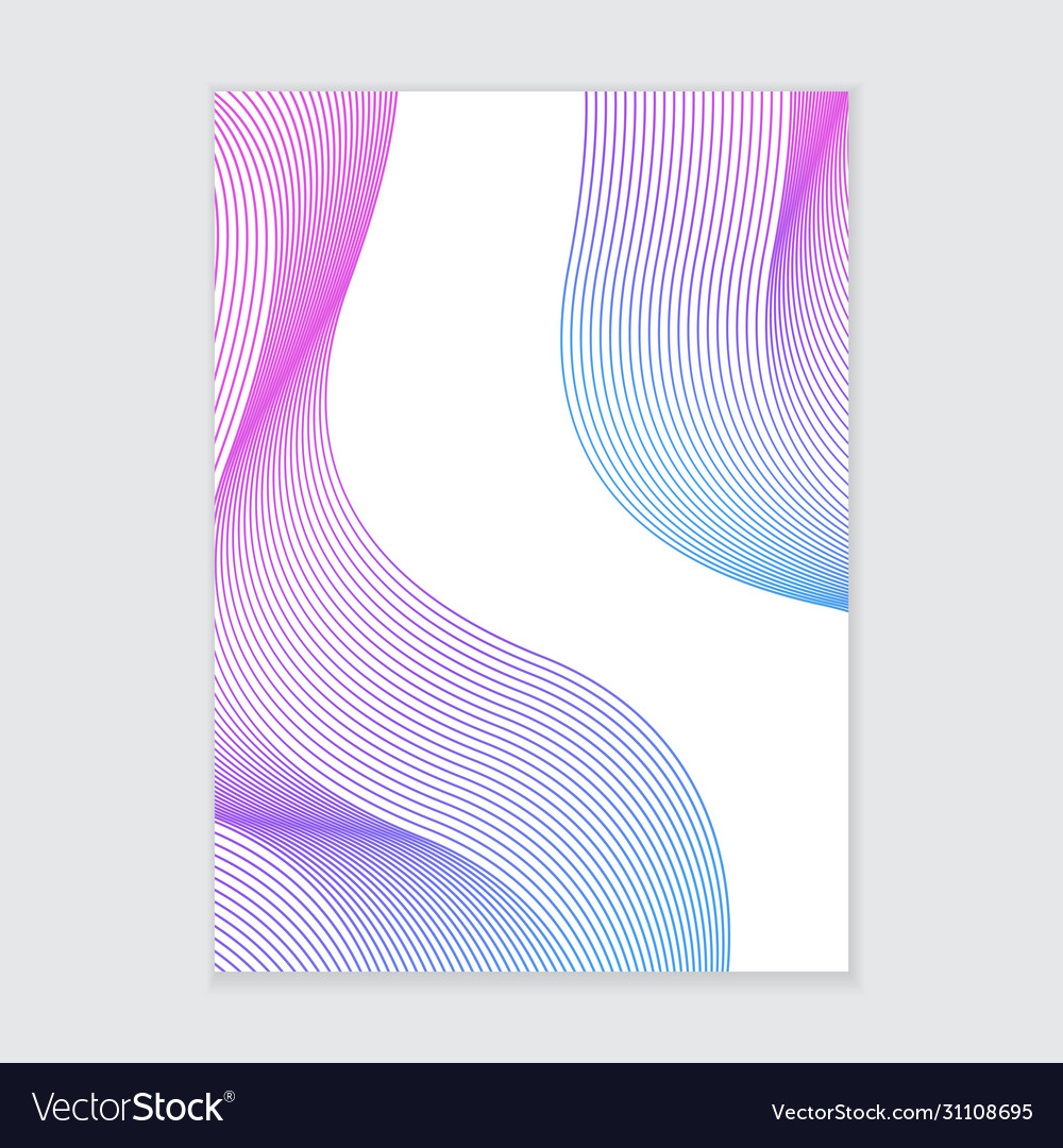 Wavy lines background