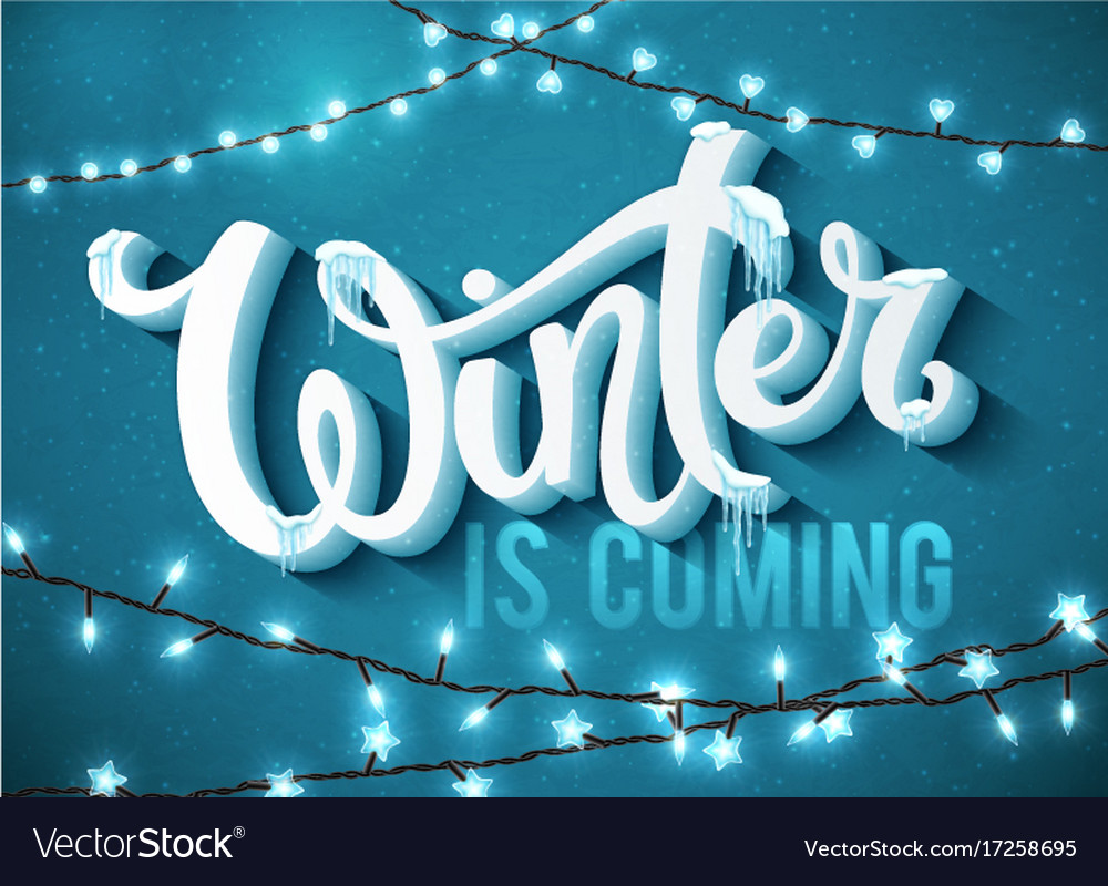 Winter kommt poster