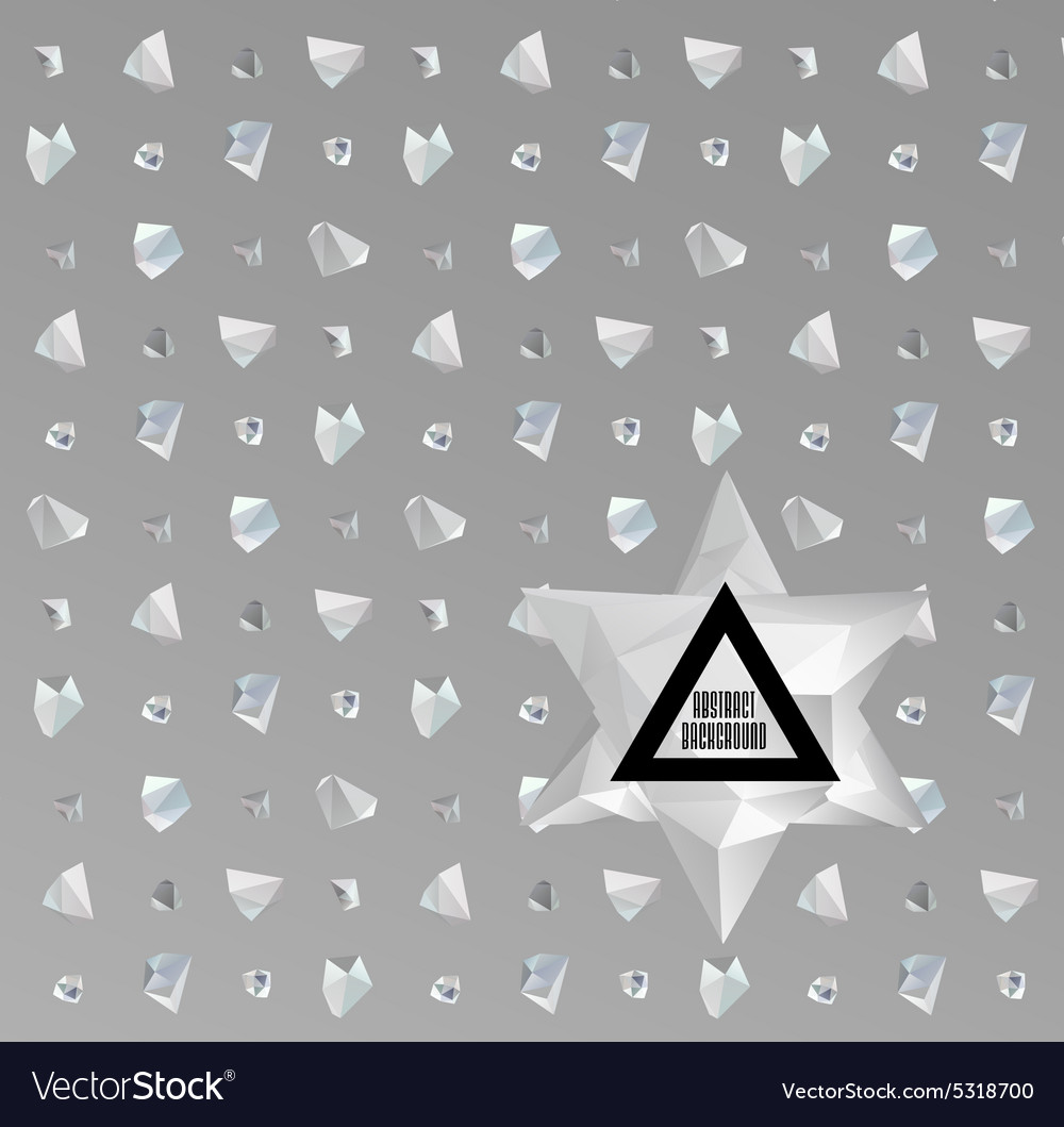 Abstract modern background with polygons design