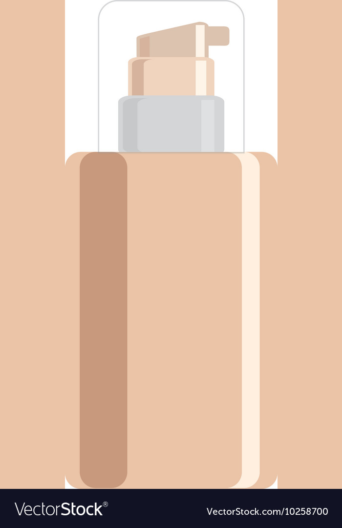 Cosmetic bottle icon