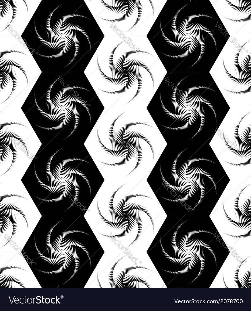 Design seamless hexagon geometric pattern