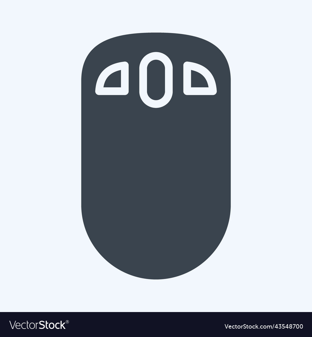 Icon mouse suitable for computer components Vector Image Icon mouse suitable for computer components