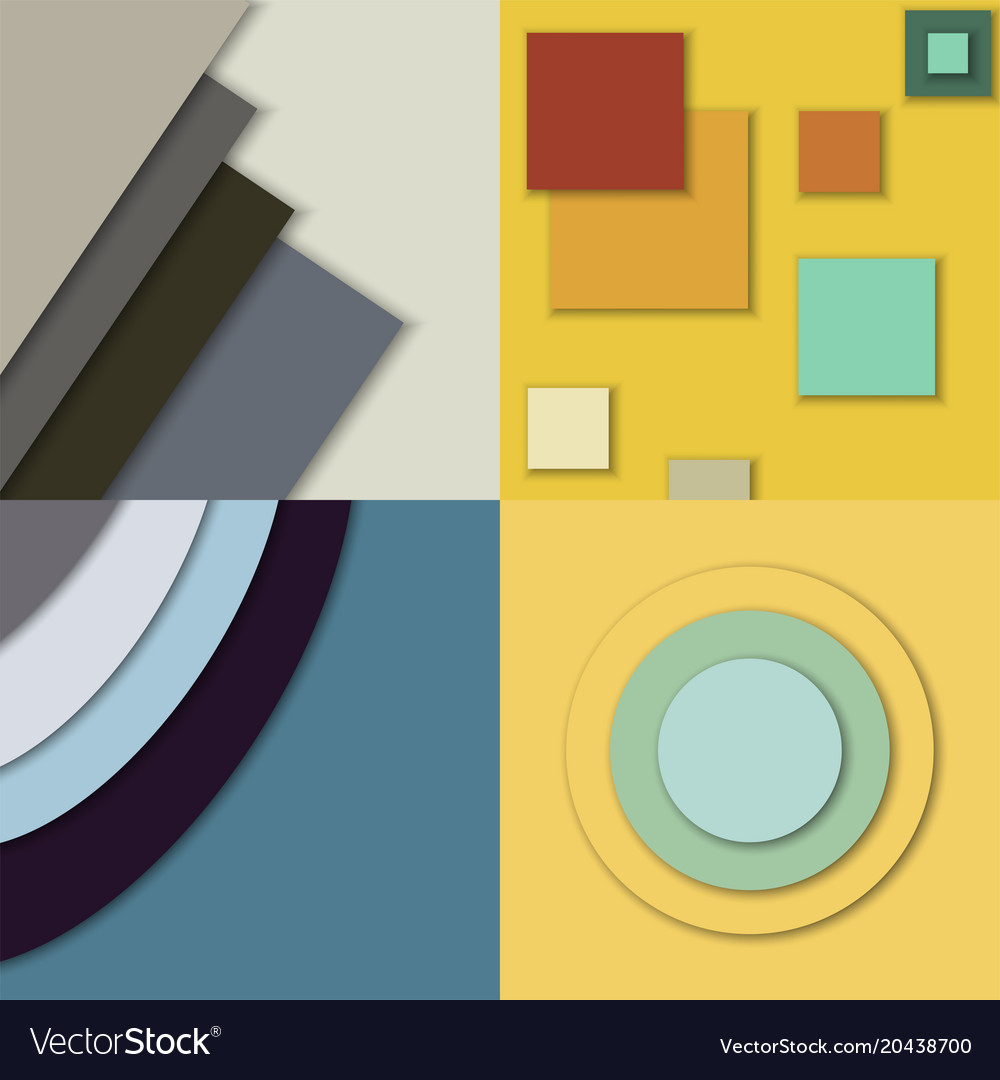 Material design abstract background