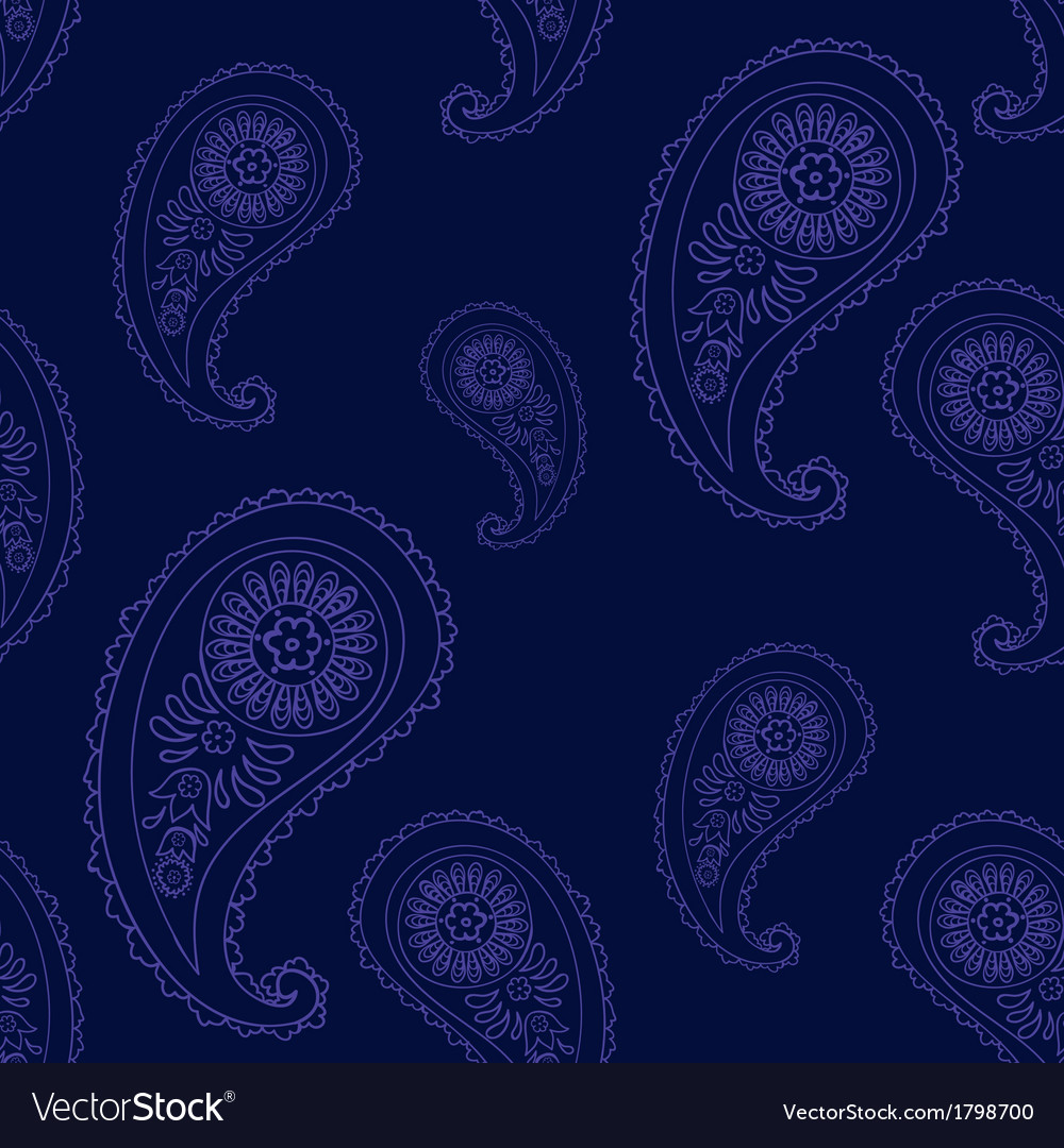 Paisley seamless background