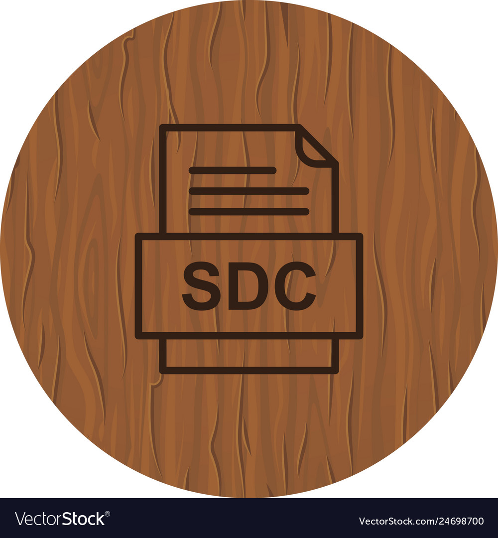 Sdc file document icon