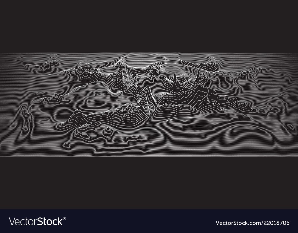 3D Audio Waveform Spectrum