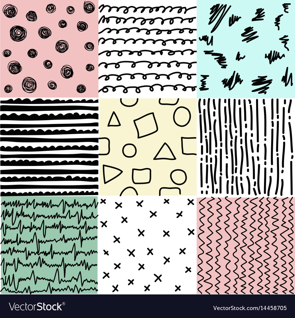 Abstract Line Pattern Set