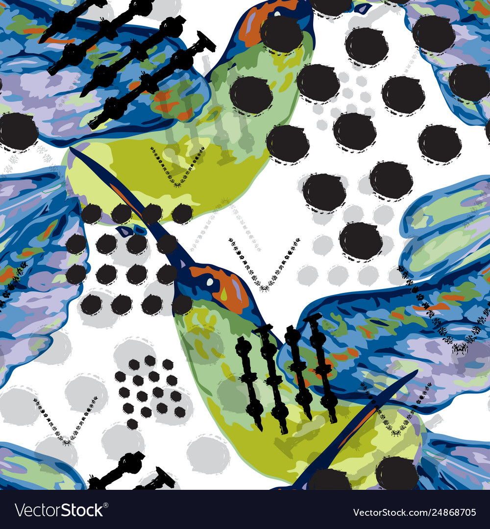 Abstract seamless pattern vector image Abstract seamless pattern