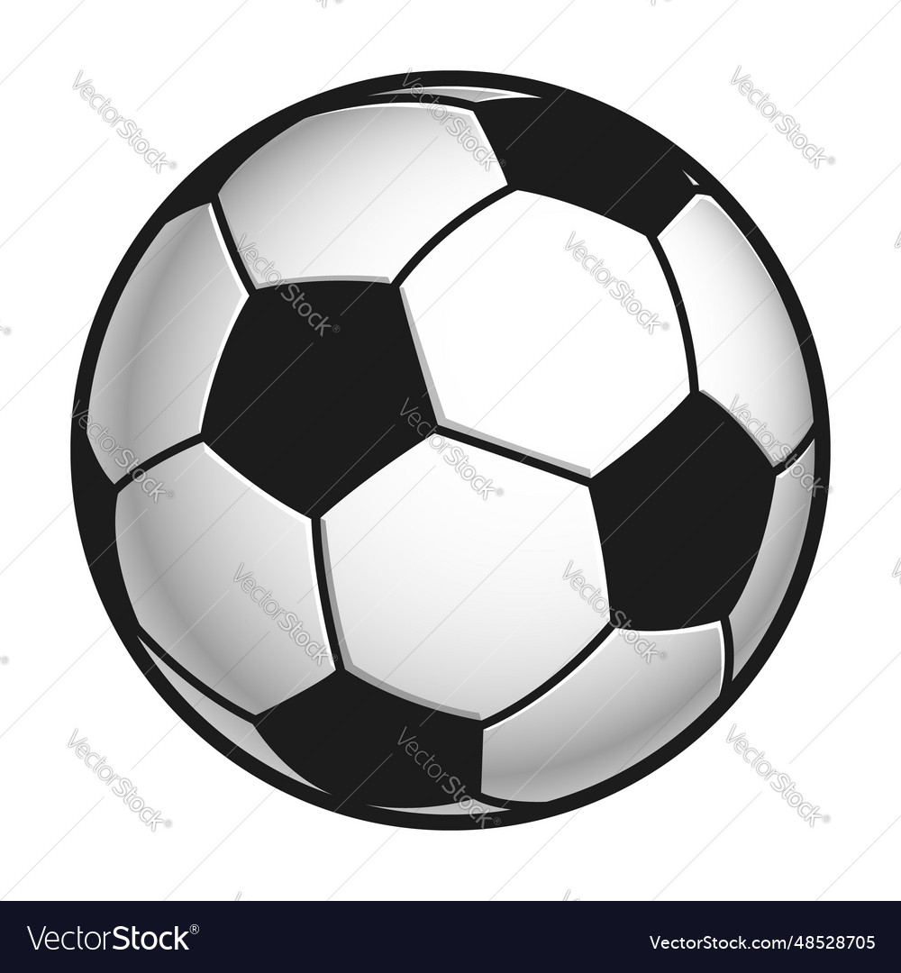 Football ball - of soccer