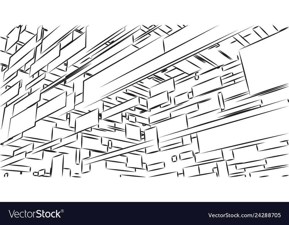Geometric abstract background with diagonal