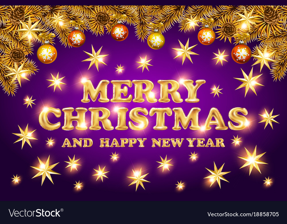 Luxury elegant merry christmas holiday background