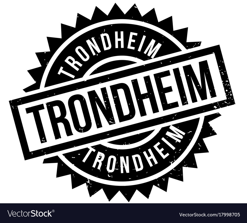 Trondheim rubber stamp