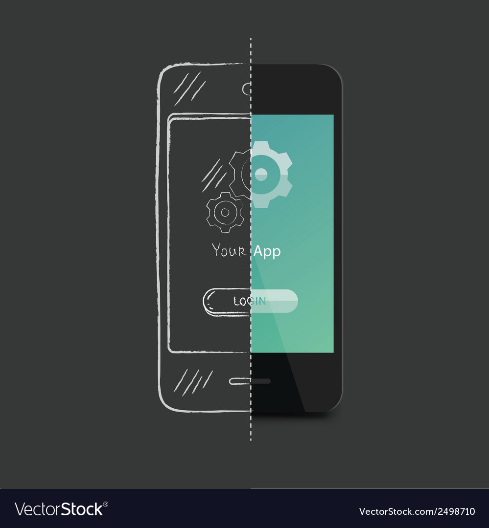 App development Royalty Free Vector Image - VectorStock