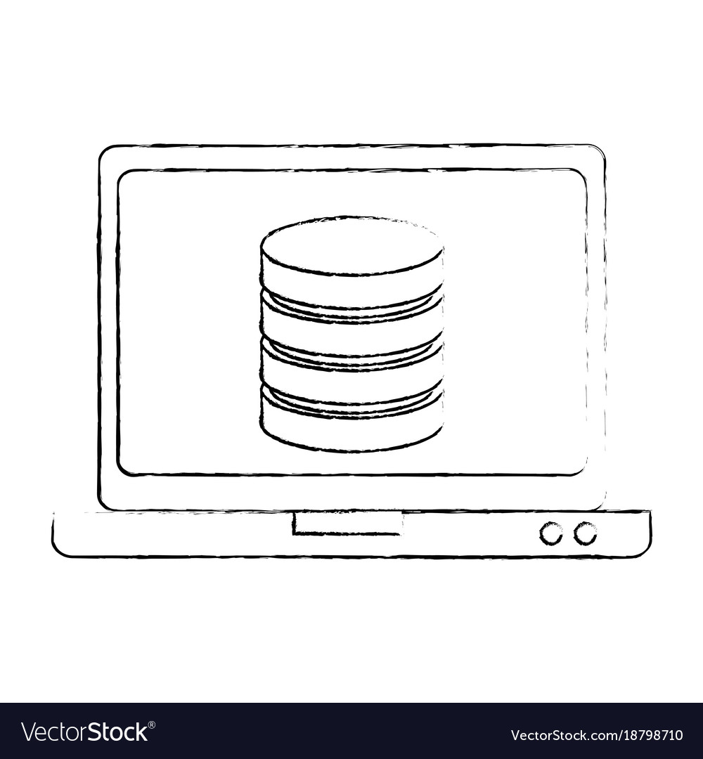 Laptop computer with data disk
