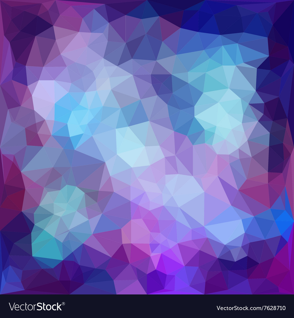 Vivid color polygonal background