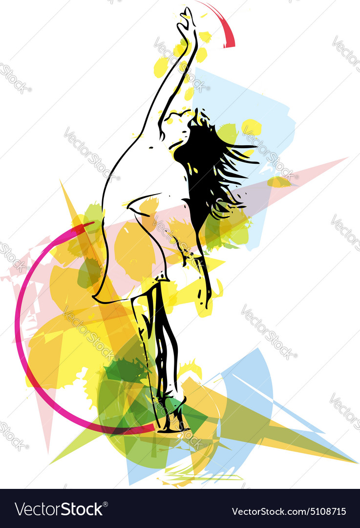 Ballet dancer Royalty Free Vector Image - VectorStock