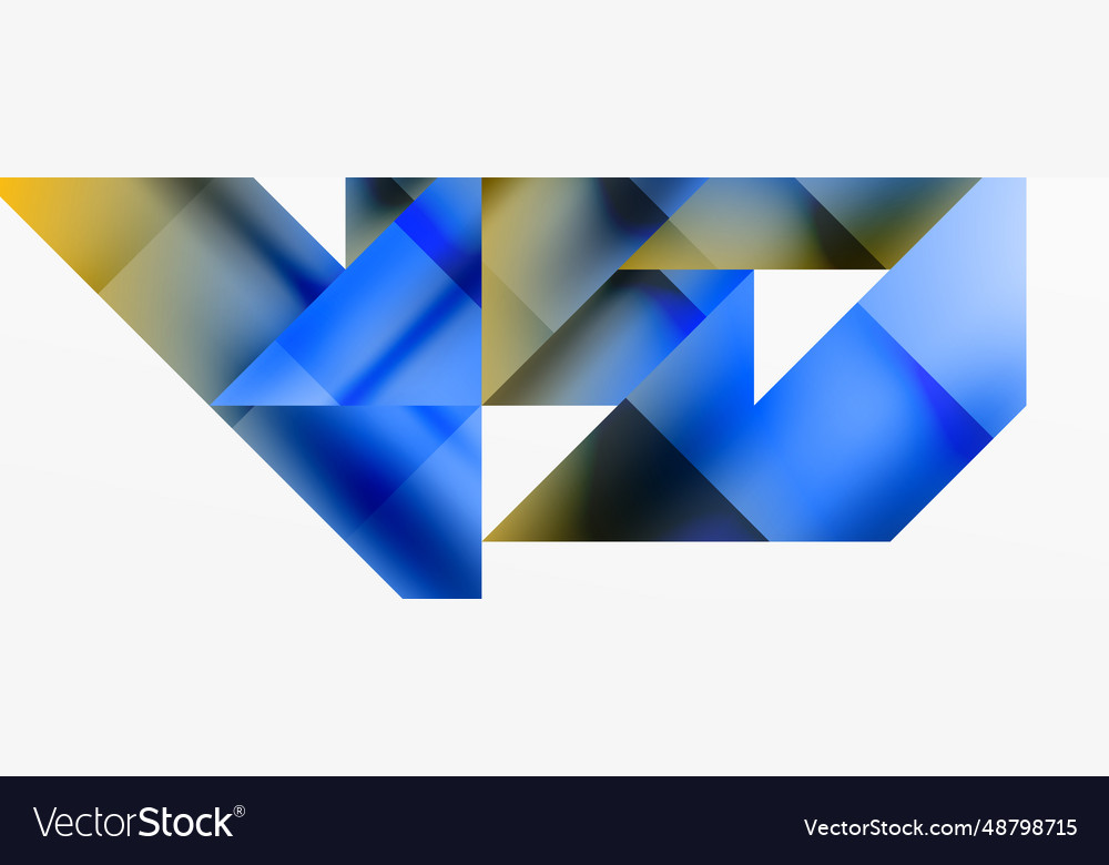 Captivating abstraction triangles Vector Image Captivating abstraction triangles