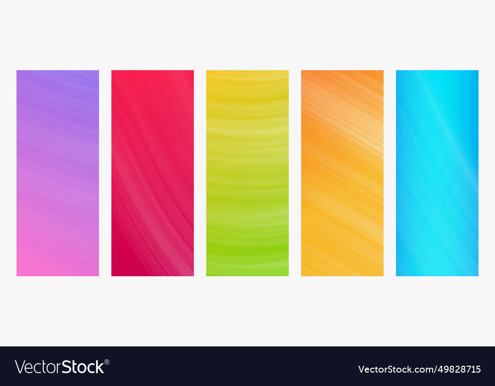 Modern colorful gradient background with lines vector image Modern colorful gradient background with lines