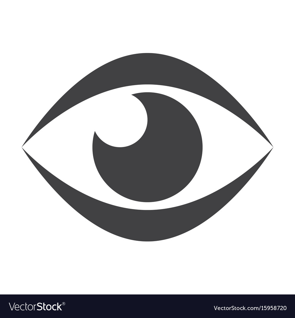 Eye icon Royalty Free Vector Image - VectorStock