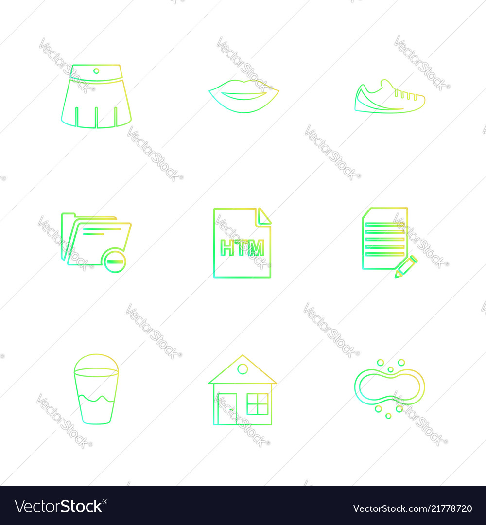 Html glass lips folder files file type