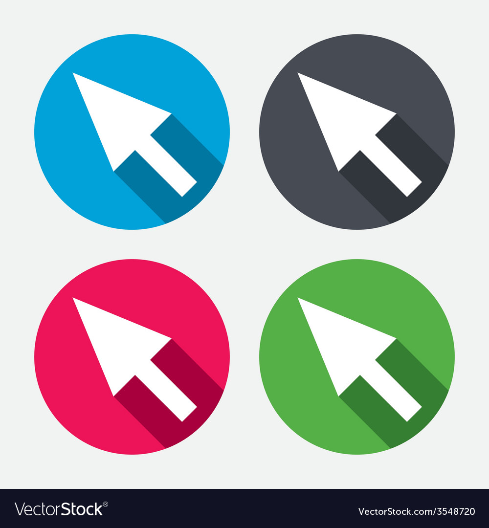 Mouse cursor sign icon pointer symbol
