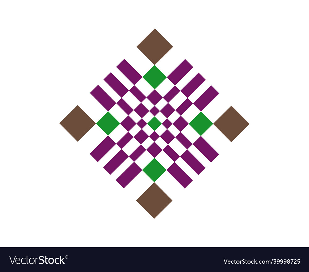 Abstract geometric pattern design and background Vector Image Abstract geometric pattern design and background