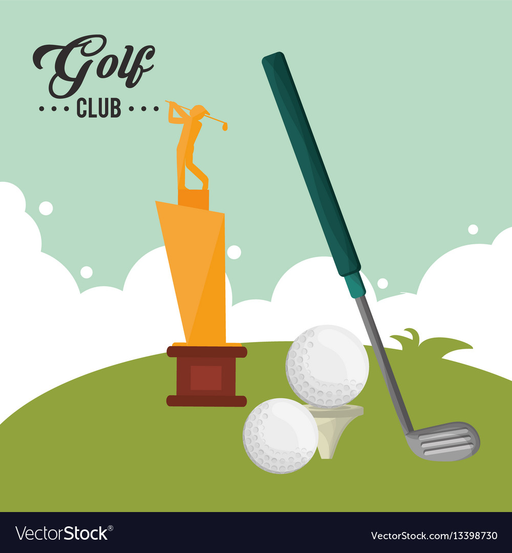 Golf Club Trophy Preise Kugeln