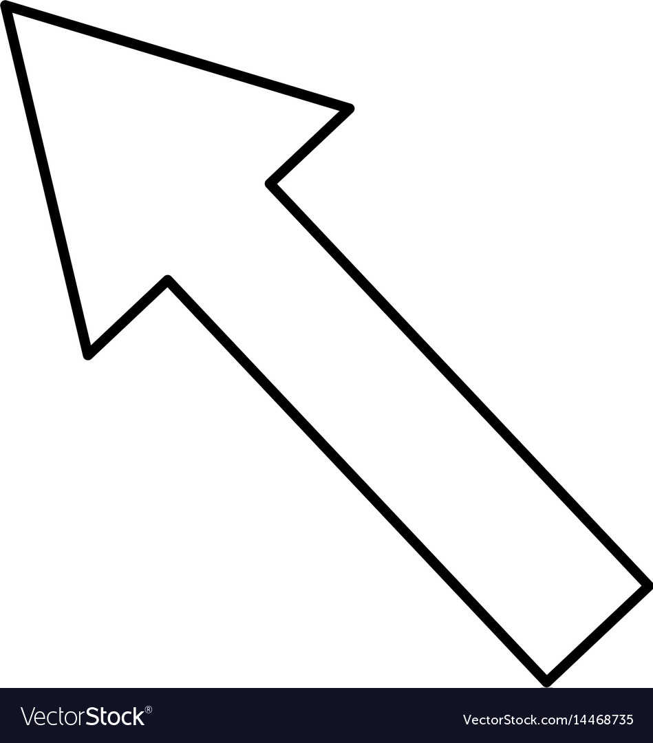 Arrow cursor symbol