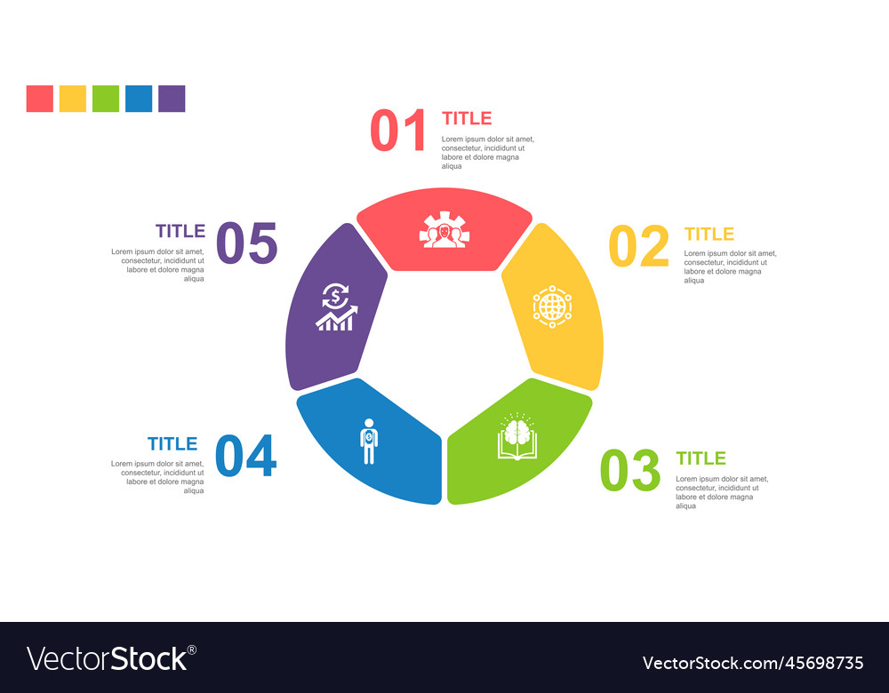 Development global solution knowledge investor Vector Image