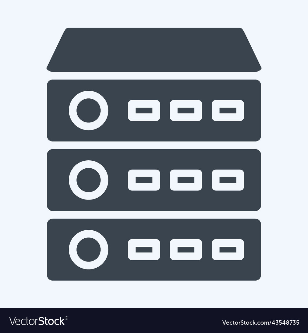 Icon server suitable for computer components