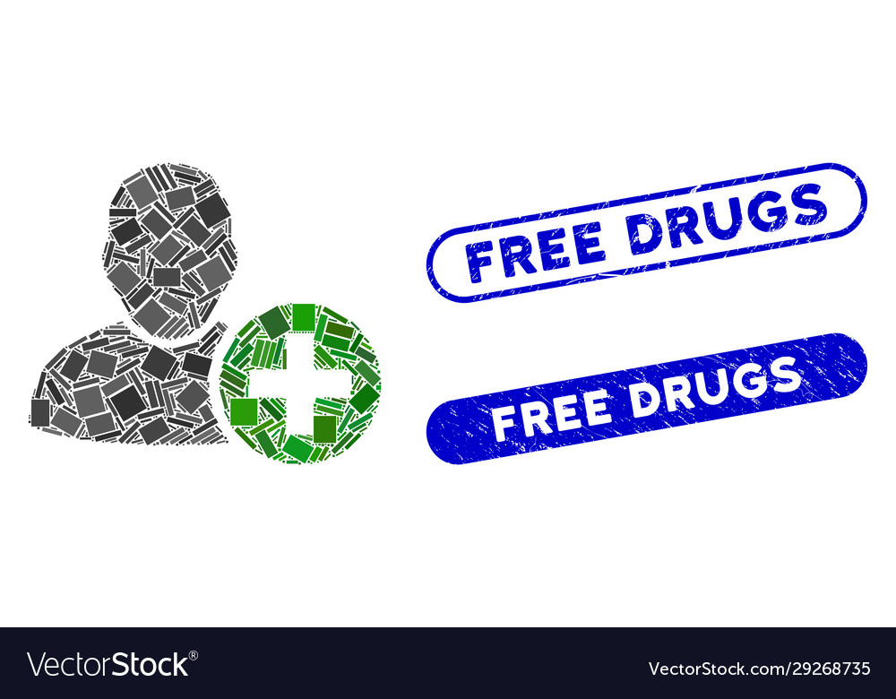 Rectangle mosaic add user with scratched free vector image Rectangle mosaic add user with scratched free