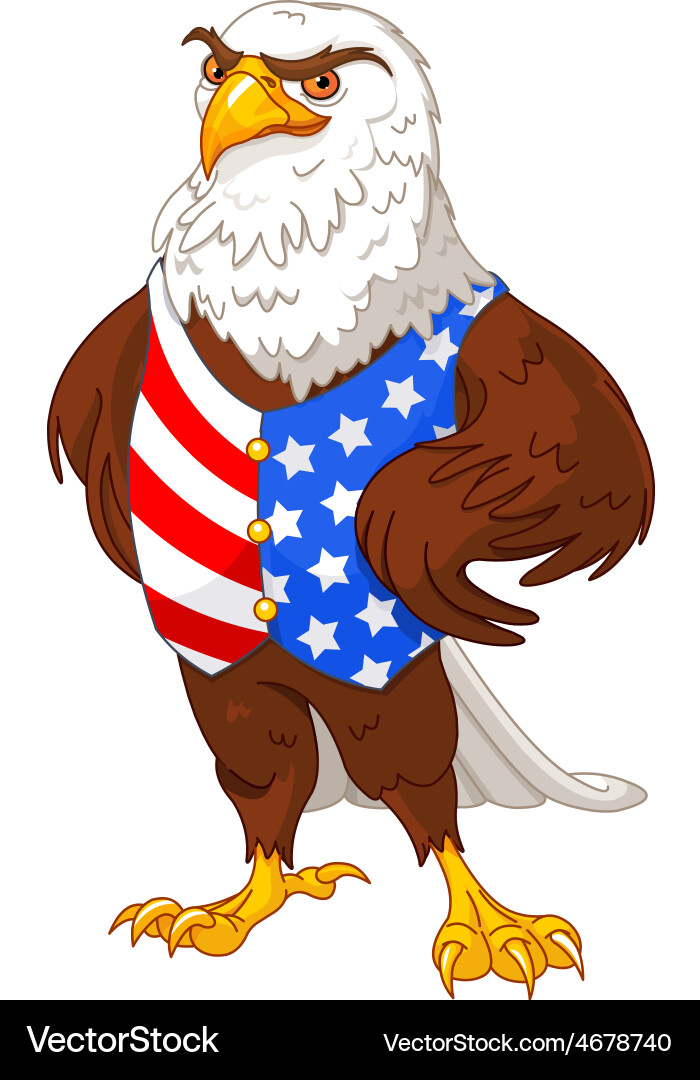 American eagle Royalty Free Vector Image - VectorStock