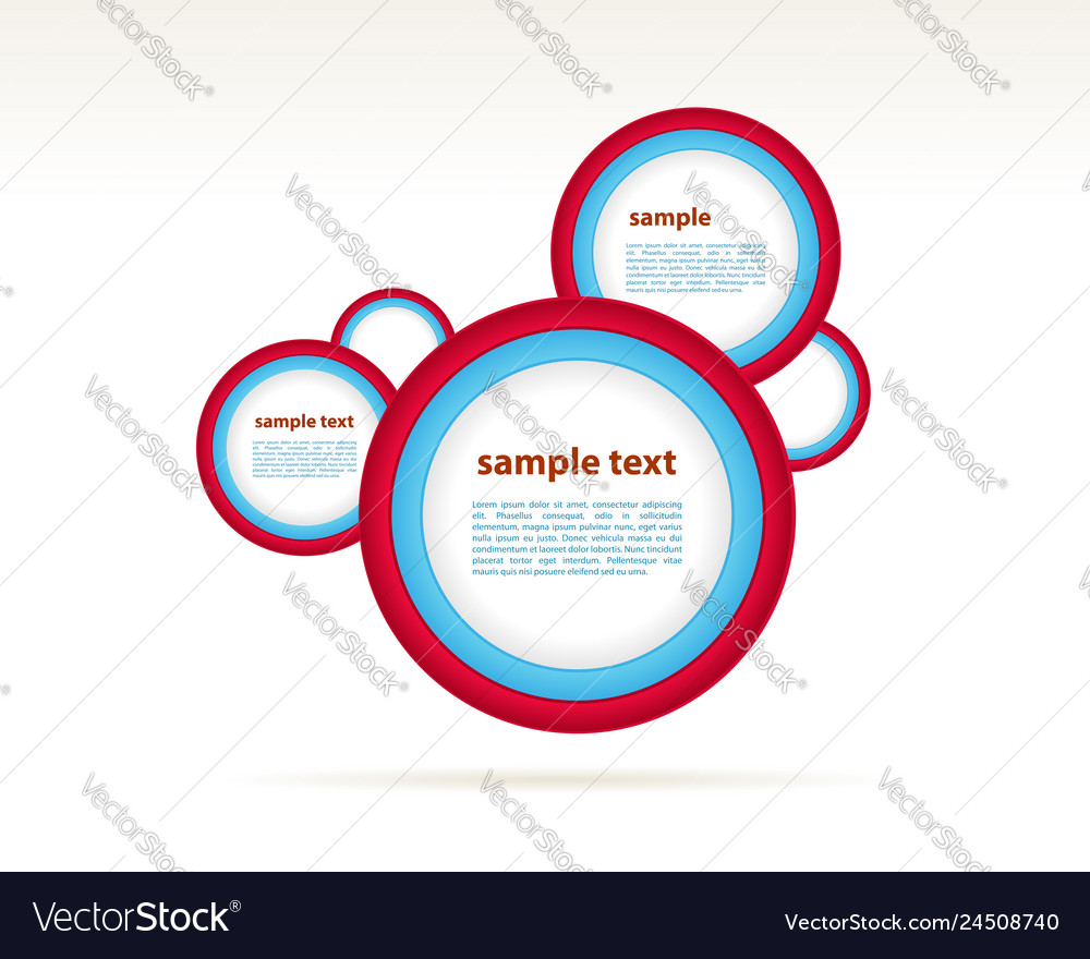 Colorful Circles and Frame