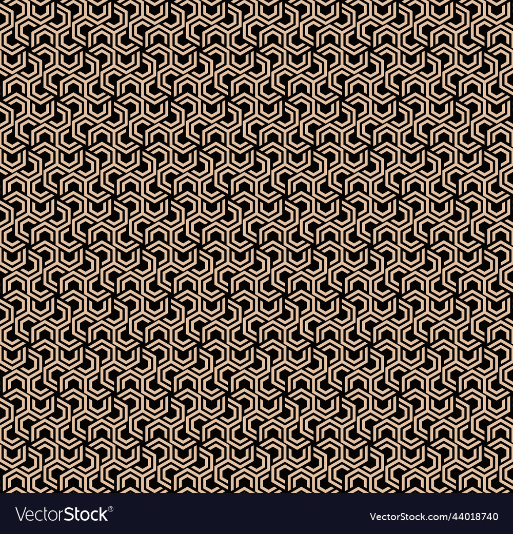 Geometric seamless pattern with lines vector image Geometric seamless pattern with lines