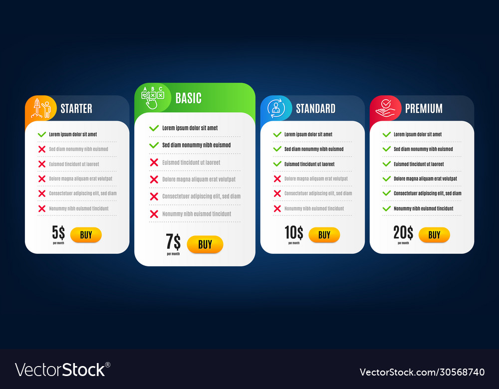Launch project correct checkbox and approved vector image Launch project correct checkbox and approved