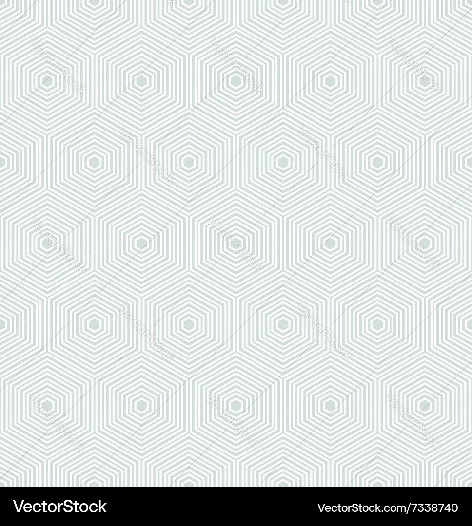 Seamless Abstract Pattern With Hexagons Royalty Free Vector