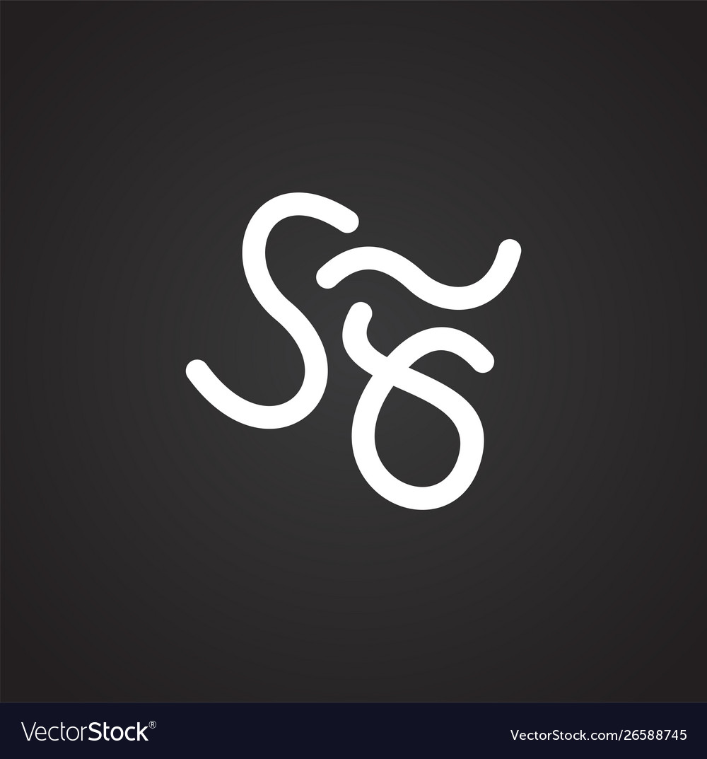 Cell icon on background for graphic and web design