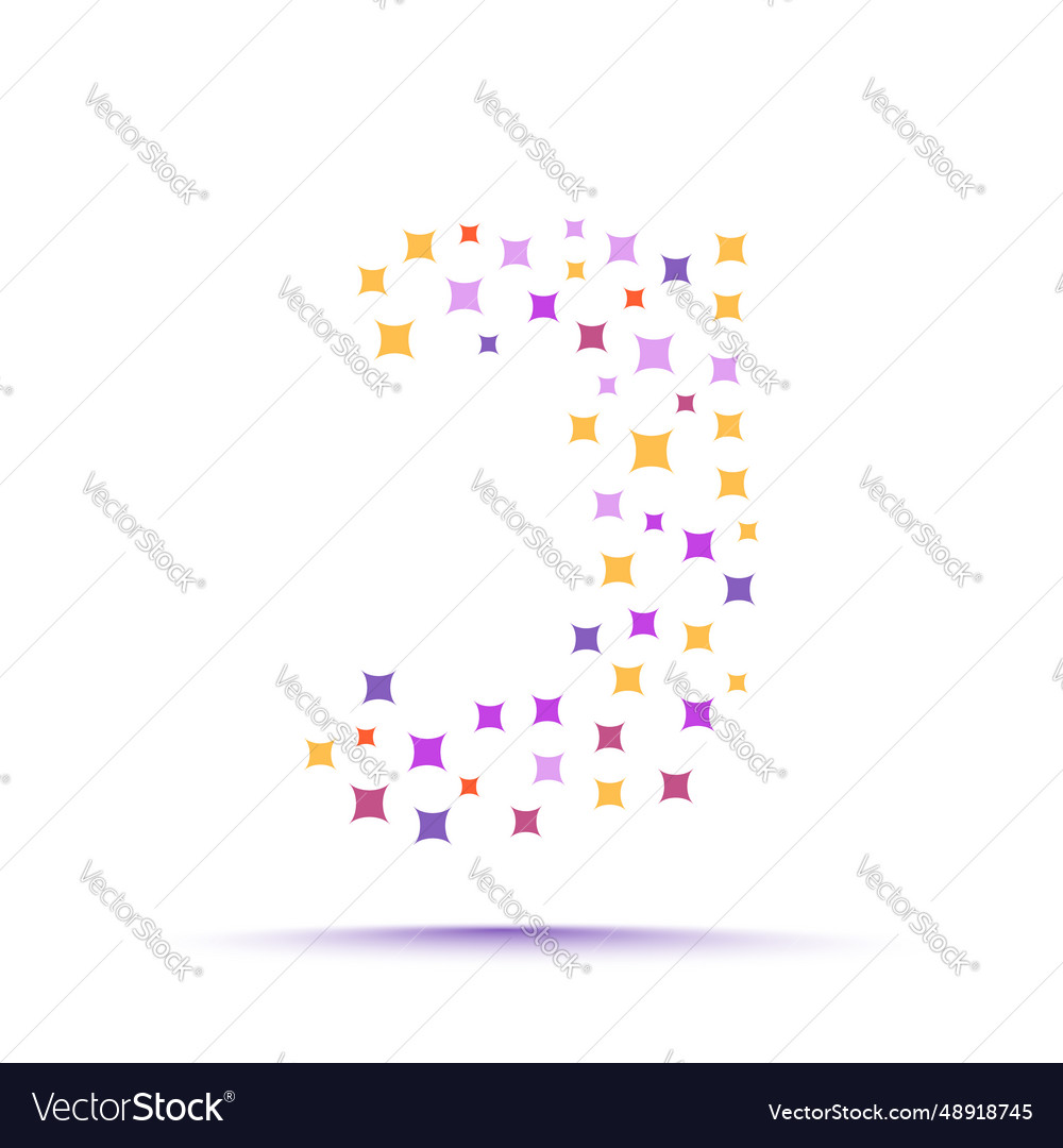 Minimal geometric trendy abstract shape pattern