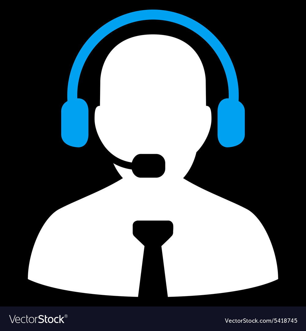 Support chat icon from business bicolor set Vector Image