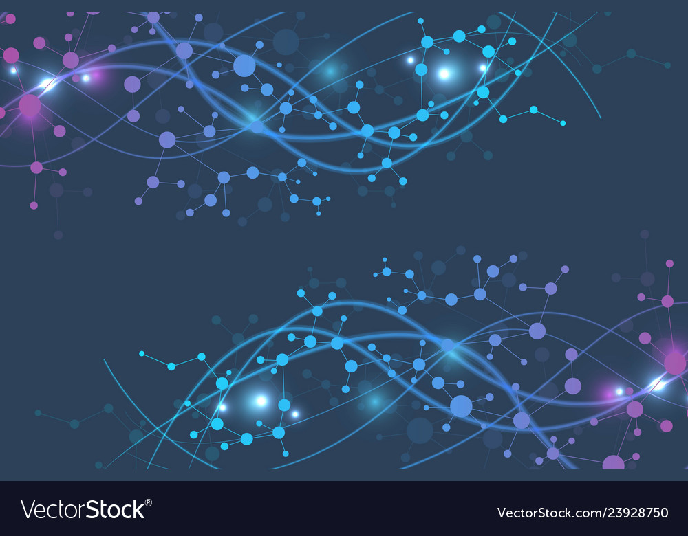 Big data visualization background modern Vector Image Big data visualization background modern