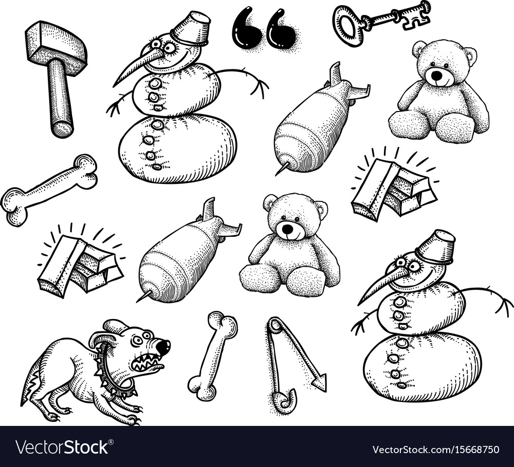 Cartoon Characters Seamless Pattern Royalty Free Vector Cartoon Characters Seamless Pattern Royalty Free Vector